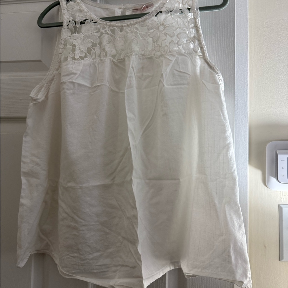 Knox Rose White Lace Blouse